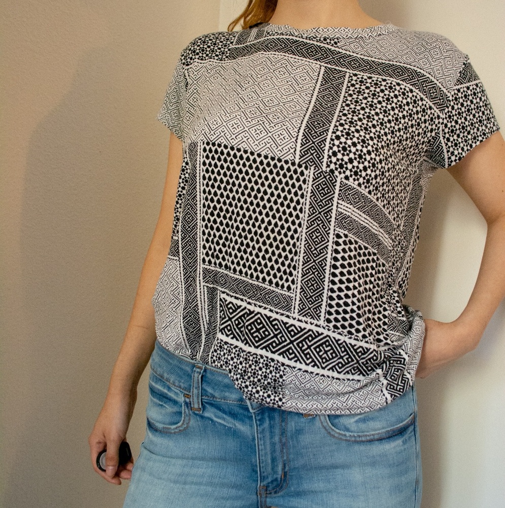 Forever 21 pattern shirt